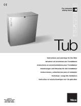 Nice Automation Tub Manuale del proprietario