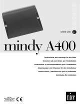 Nice Automation Mindy A400 Manuale del proprietario