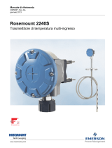 Rosemount 2240S Trasmettitore di temperatura multi-ingresso Manuale del proprietario