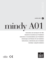 Nice Automation Mindy A01 Manuale del proprietario