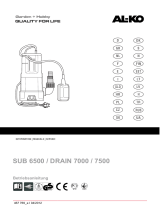 AL-KO Schmutzwasser-Tauchpumpe "Drain 7000" Classic Manuale utente