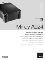 Nice Automation Mindy A924 Manuale del proprietario