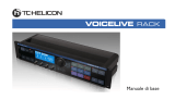 TCHELICON VOICELIVE RACK Manuale del proprietario