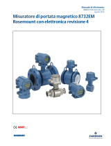Rosemount Misuratore di portata magnetico 8732EM con elettronica revisione 4 Manuale del proprietario