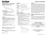 Extech Instruments AUT-TLM Manuale utente