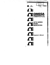 Omega DP10 Series Manuale del proprietario