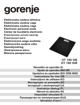 Gorenje OT180GB Manuale del proprietario