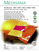 Medisana Heat pad HKS Manuale del proprietario
