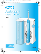 Braun Oral-B OxyJet MD 17 Manuale utente