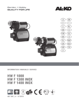 AL-KO HWF 1300 Inox , 5000 L/h, Manuale utente