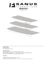 Sanus BFAV550 Guida d'installazione