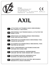 V2 Elettronica V2 Axil Manuale del proprietario