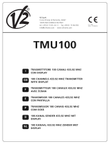V2 Elettronica V2 TMU100 Manuale del proprietario