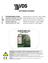 VDS Euro380 M1 Manuale del proprietario