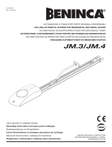 Beninca JM3/JM4 Guida utente