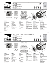 CAME R Series SET J Manuale del proprietario