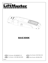 Chamberlain LiftMaster BAS300K Manuale del proprietario