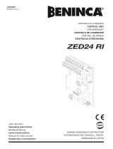 Beninca ZED24RI Manuale del proprietario