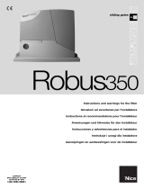 Nice Automation ROBUS350 Manuale del proprietario