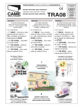 CAME TRA08 Manuale del proprietario