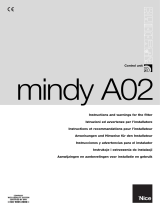 Nice Automation Mindy A02 Manuale del proprietario