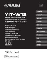Yamaha YIT-W12 Manuale del proprietario