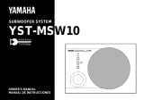 Yamaha YSTMSW10 Manuale utente