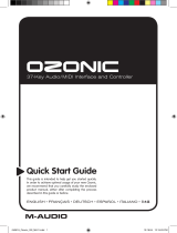 M-Audio Ozonic Manuale del proprietario
