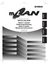 Yamaha MY8-MLAN Manuale utente