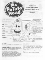 Mr Potato Head Mr Potato Head Hand Held 2002 Istruzioni per l'uso