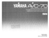 Yamaha AVC-70 Manuale del proprietario