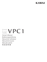 Kawai VPC1 Manuale utente