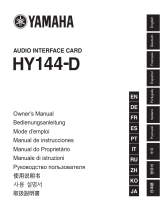 Yamaha HY144 Manuale del proprietario