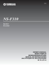 Yamaha NS-F310 Manuale del proprietario