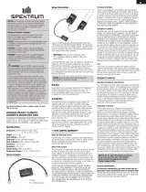 Spektrum Aircraft Telemetry Variometer Sensor Manuale del proprietario