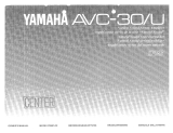 Yamaha AVC-30U Manuale del proprietario