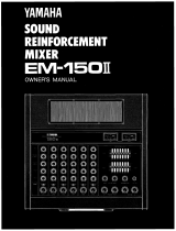 Yamaha EM-150II Manuale del proprietario