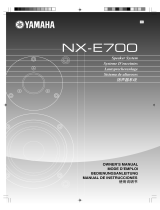 Yamaha NX-E700 Manuale del proprietario