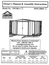 Arrow Storage Products NW108-A Manuale del proprietario