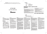Ibanez GTA15R Manuale del proprietario