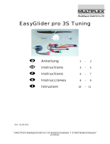 MULTIPLEX Antriebssatz Easyglider Pro 3s Tuning Manuale del proprietario