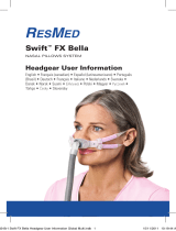 ResMed Swift FX Bella Headgear / Nasal Pillows System Manuale utente