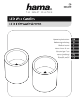 Hama LED Wax Candles Manuale del proprietario