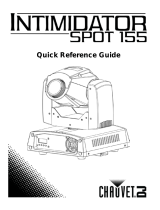 CHAUVET DJ Intimidator Spot 155 Manuale utente