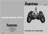 Hama 34310 Controller Triple Black Manuale del proprietario