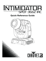 CHAUVET DJ Intimidator Spot 355Z IRC X2 Guida di riferimento