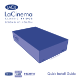 LaCie LaCinema Classic Bridge Support Guida di installazione rapida