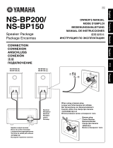 Yamaha NS-BP150 Manuale del proprietario