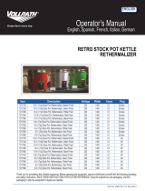 Vollrath Rethermalizer, Countertop, Retro Stock Pot Kettle Manuale utente