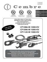 Cembre CP1086-W-1000-KV Manuale utente